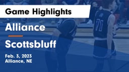 Alliance  vs Scottsbluff  Game Highlights - Feb. 3, 2023