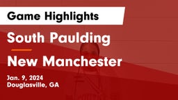 South Paulding  vs New Manchester  Game Highlights - Jan. 9, 2024