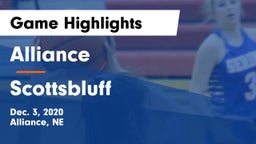 Alliance  vs Scottsbluff  Game Highlights - Dec. 3, 2020