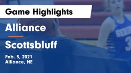 Alliance  vs Scottsbluff  Game Highlights - Feb. 5, 2021