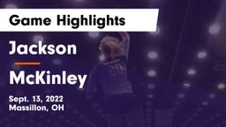 Jackson  vs McKinley  Game Highlights - Sept. 13, 2022