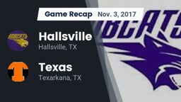 Recap: Hallsville  vs. Texas  2017