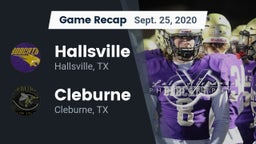 Recap: Hallsville  vs. Cleburne  2020
