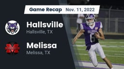 Recap: Hallsville  vs. Melissa  2022