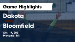Dakota  vs Bloomfield Game Highlights - Oct. 19, 2021