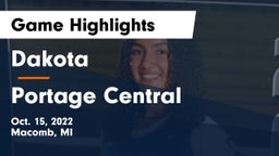 Dakota  vs Portage Central  Game Highlights - Oct. 15, 2022
