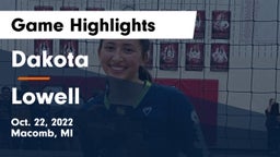 Dakota  vs Lowell  Game Highlights - Oct. 22, 2022