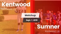 Matchup: Kentwood  vs. Sumner  2018