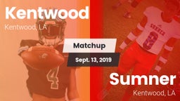 Matchup: Kentwood  vs. Sumner  2019