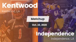 Matchup: Kentwood  vs. Independence  2020