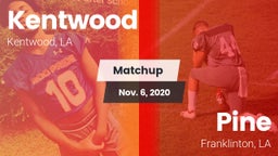 Matchup: Kentwood  vs. Pine  2020