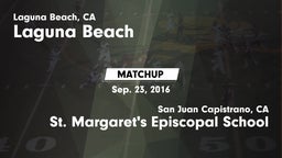 Matchup: Laguna Beach High vs. St. Margaret's Episcopal School 2016