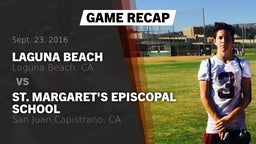 Recap: Laguna Beach  vs. St. Margaret's Episcopal School 2016