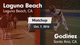 Matchup: Laguna Beach High vs. Godinez  2016