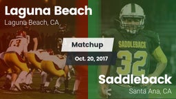 Matchup: Laguna Beach High vs. Saddleback  2017