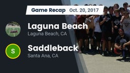 Recap: Laguna Beach  vs. Saddleback  2017