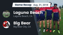 Recap: Laguna Beach  vs. Big Bear  2018