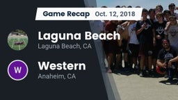 Recap: Laguna Beach  vs. Western  2018