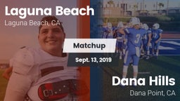 Matchup: Laguna Beach High vs. Dana Hills  2019