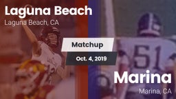 Matchup: Laguna Beach High vs. Marina  2019