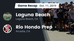 Recap: Laguna Beach  vs. Rio Hondo Prep  2019