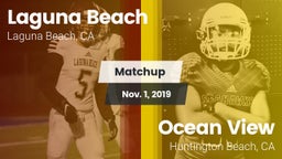 Matchup: Laguna Beach High vs. Ocean View  2019