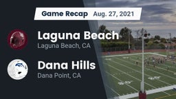 Recap: Laguna Beach  vs. Dana Hills  2021