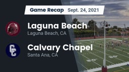 Recap: Laguna Beach  vs. Calvary Chapel  2021