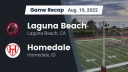 Recap: Laguna Beach  vs. Homedale  2022