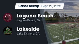 Recap: Laguna Beach  vs. Lakeside  2022