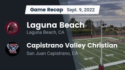 Recap: Laguna Beach  vs. Capistrano Valley Christian  2022