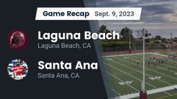 Recap: Laguna Beach  vs. Santa Ana  2023
