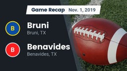 Recap: Bruni  vs. Benavides  2019