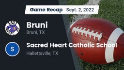 Recap: Bruni  vs. Sacred Heart Catholic School 2022