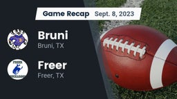 Recap: Bruni  vs. Freer  2023
