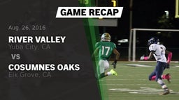 Recap: River Valley  vs. Cosumnes Oaks  2016