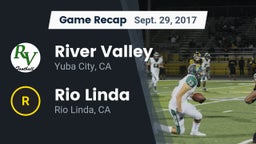Recap: River Valley  vs. Rio Linda  2017