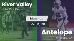 Matchup: River Valley High vs. Antelope  2018