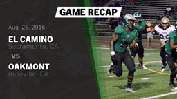 Recap: El Camino  vs. Oakmont  2016