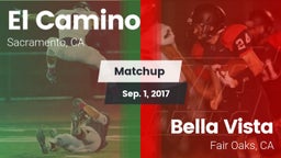 Matchup: El Camino High vs. Bella Vista  2017