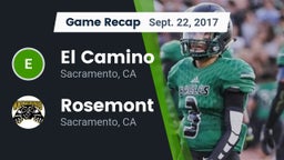 Recap: El Camino  vs. Rosemont  2017