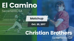 Matchup: El Camino High vs. Christian Brothers  2017