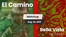 Matchup: El Camino High vs. Bella Vista  2018