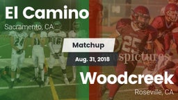 Matchup: El Camino High vs. Woodcreek  2018