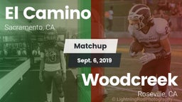 Matchup: El Camino High vs. Woodcreek  2019
