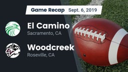 Recap: El Camino  vs. Woodcreek  2019