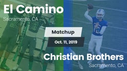 Matchup: El Camino High vs. Christian Brothers  2019