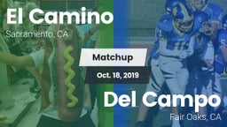Matchup: El Camino High vs. Del Campo  2019
