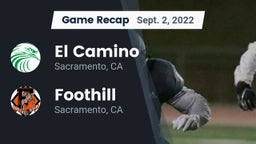 Recap: El Camino  vs. Foothill  2022