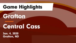 Grafton  vs Central Cass  Game Highlights - Jan. 4, 2020